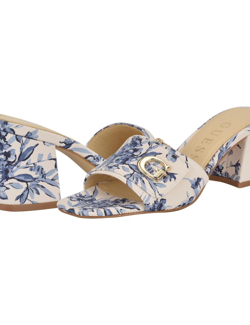 Gallai Block Heel Mules