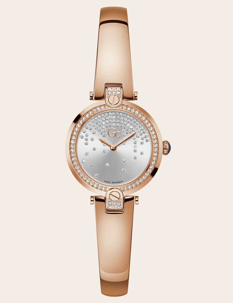 Gc steel analogue watch