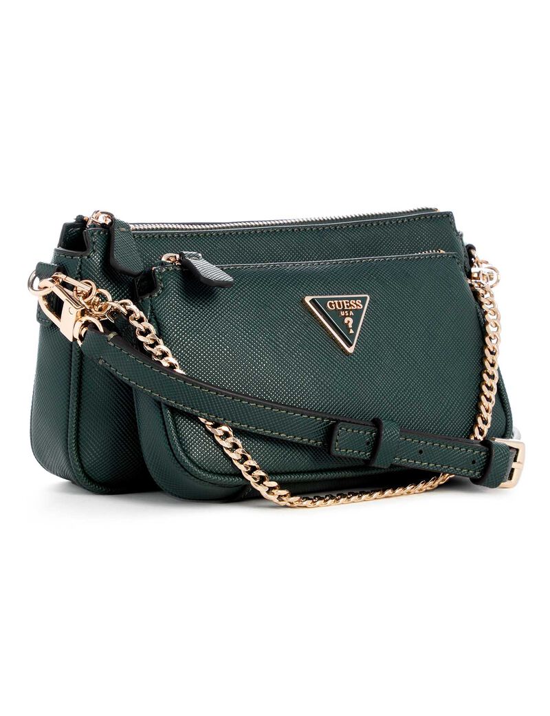 Noelle Saffiano Mini Crossbody Bag