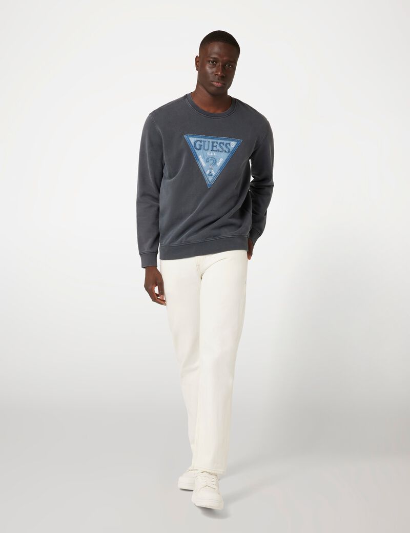 Triangle logo sweatshirt