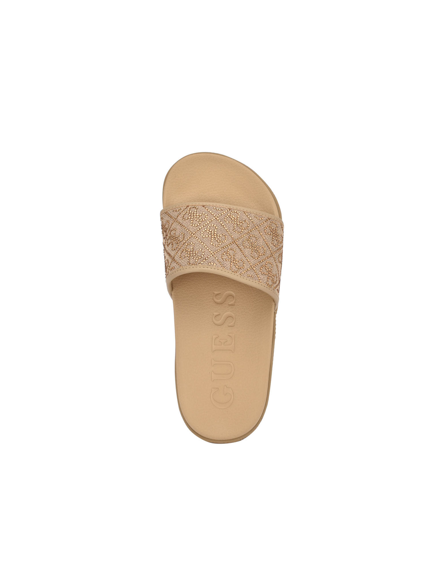 Guess tan sandals hot sale