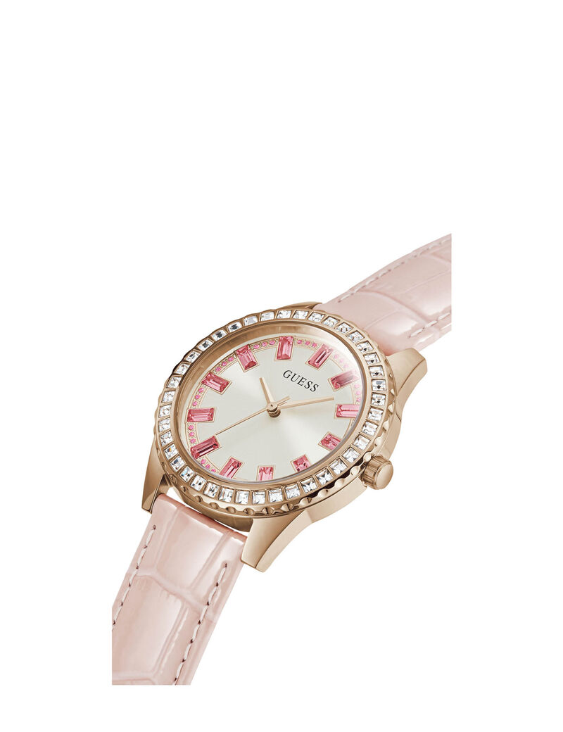 Pink Rhinestone Watch