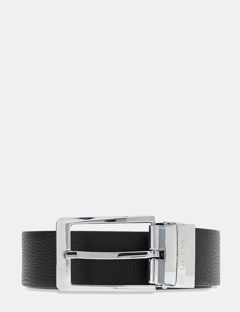 guess genuine leather belt