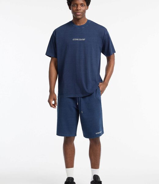 Logo embroidered shorts