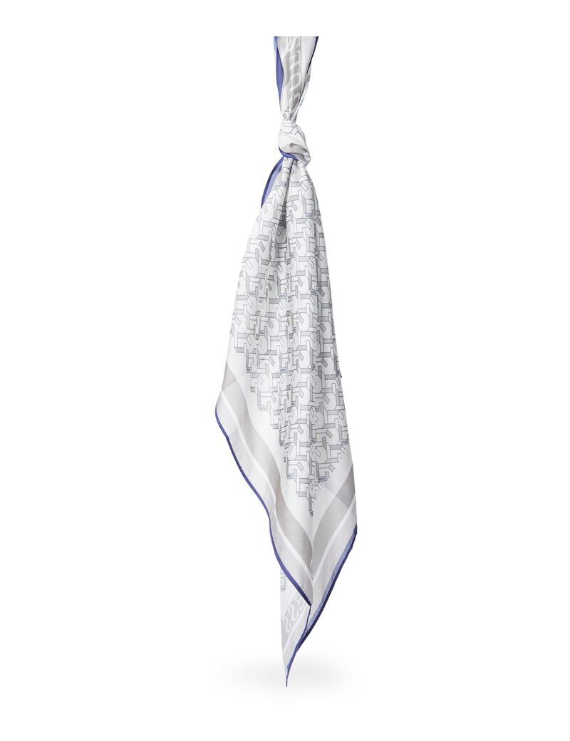 Isabella G chain logo foulard