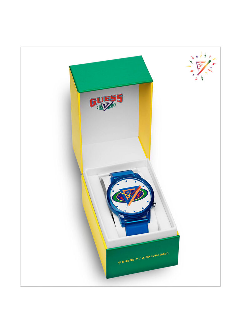 Blue And White Kids Watch