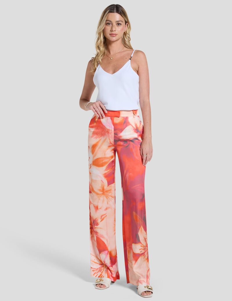 Marciano viscose printed pants