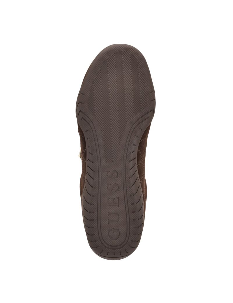 Gabiey low profile suede lace-up sneakers