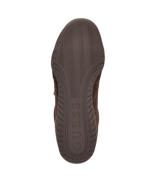 Gabiey low profile suede lace-up sneakers