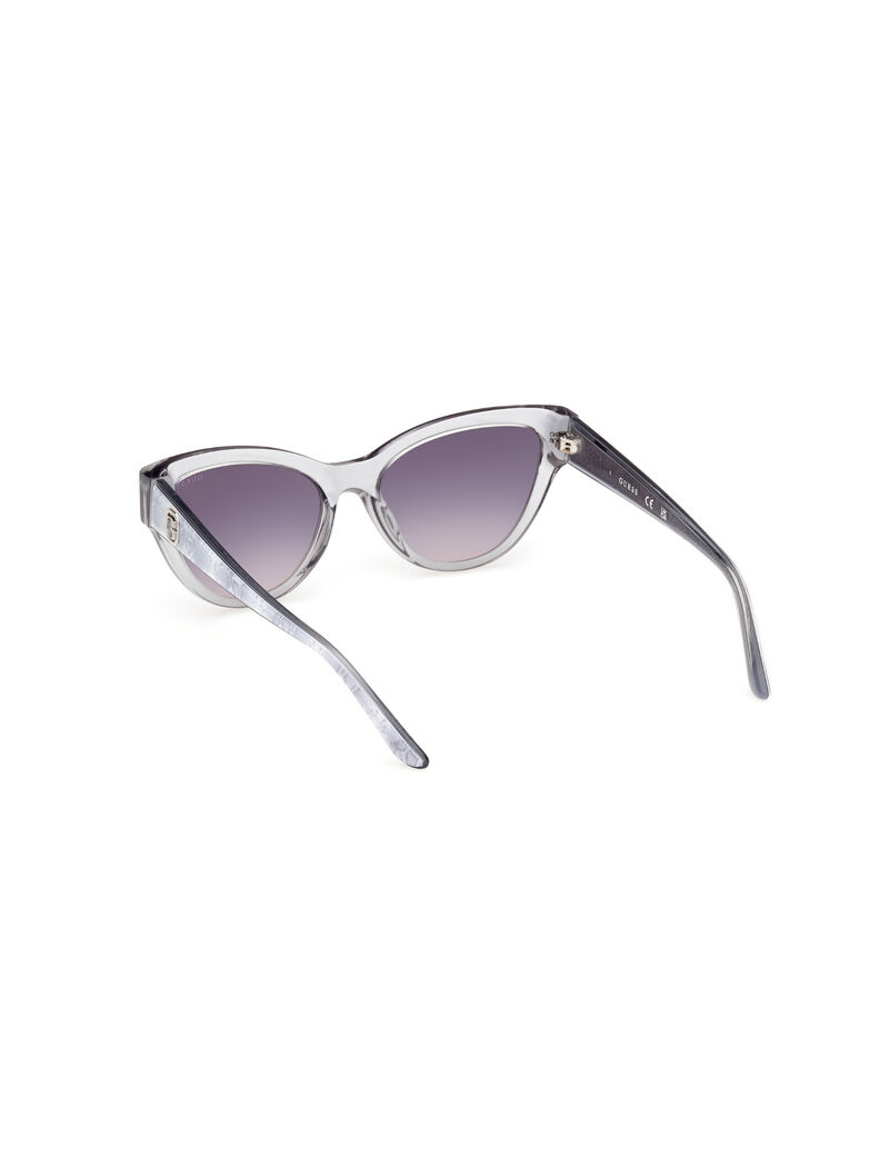 guess cat eye plastic sunglasses