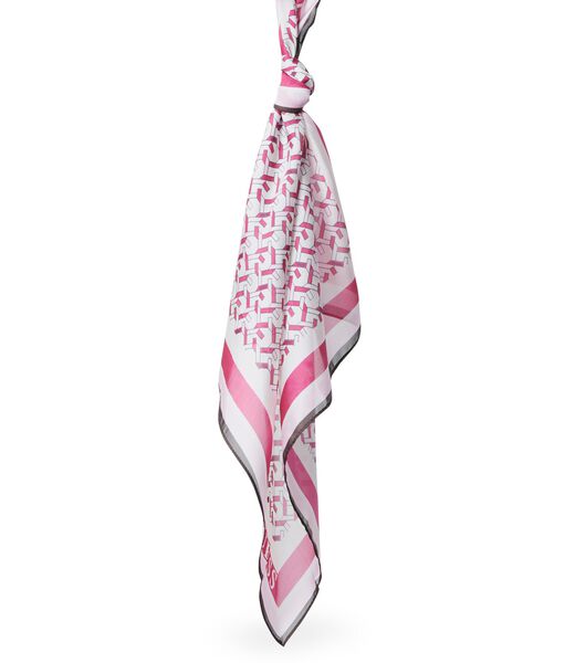 Isabella G chain logo foulard