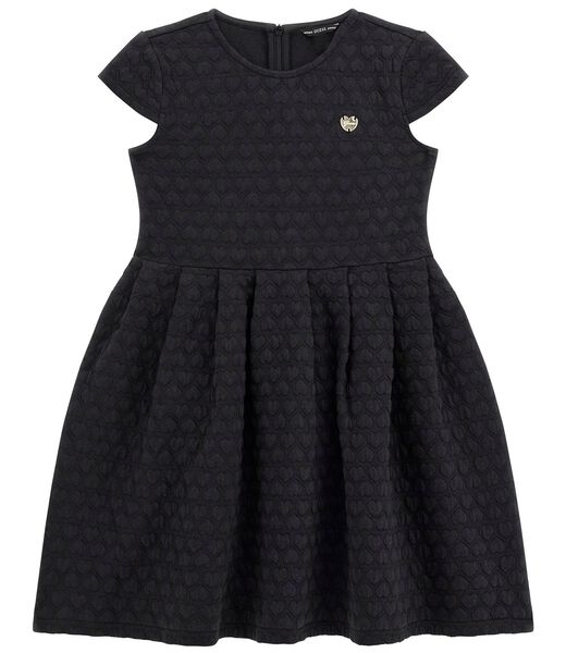 Bonded knit dress