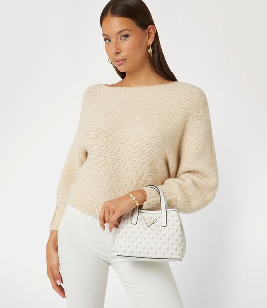 G Wave geometric-print mini handbag