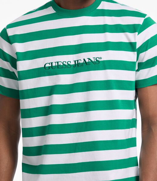 Striped Logo Tee