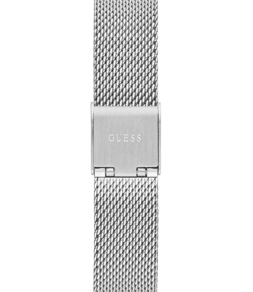 Silver-tone Mesh Analog Watch