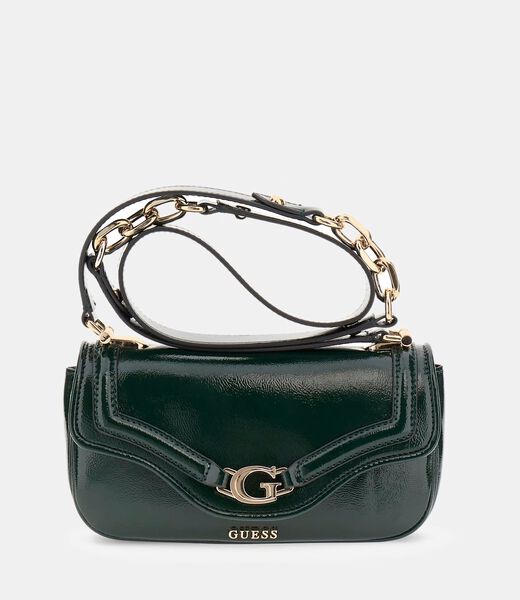 Dea patent mini crossbody bag