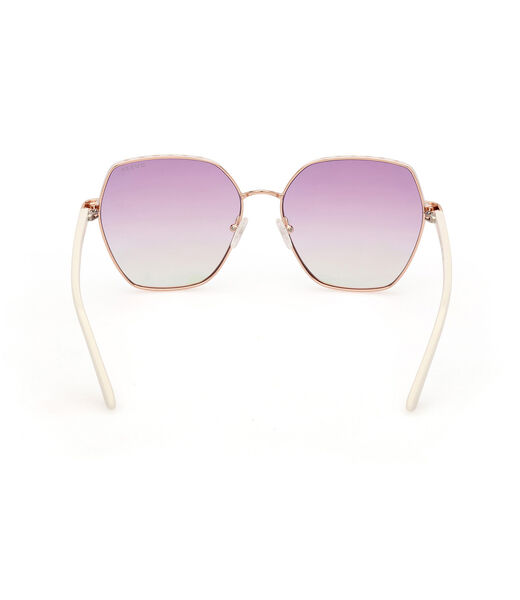 Geometric Full Rim Sunglasses