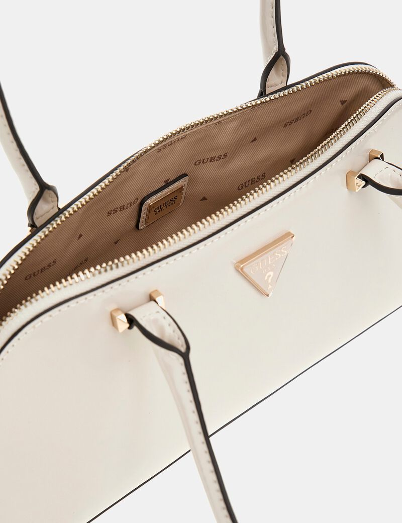 Arnela patent shoulder bag