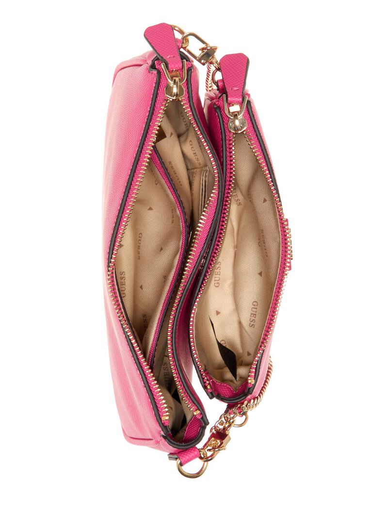 Noelle Saffiano Mini Crossbody Bag