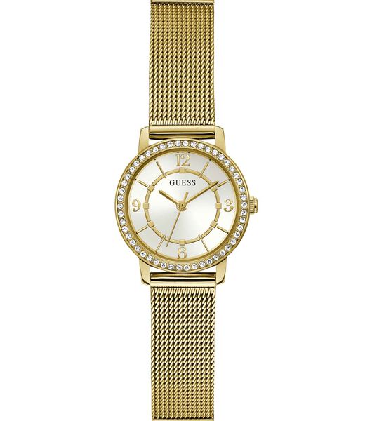 Gold-tone Mesh Analog Watch