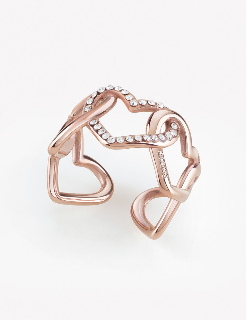 Guess heart clearance ring