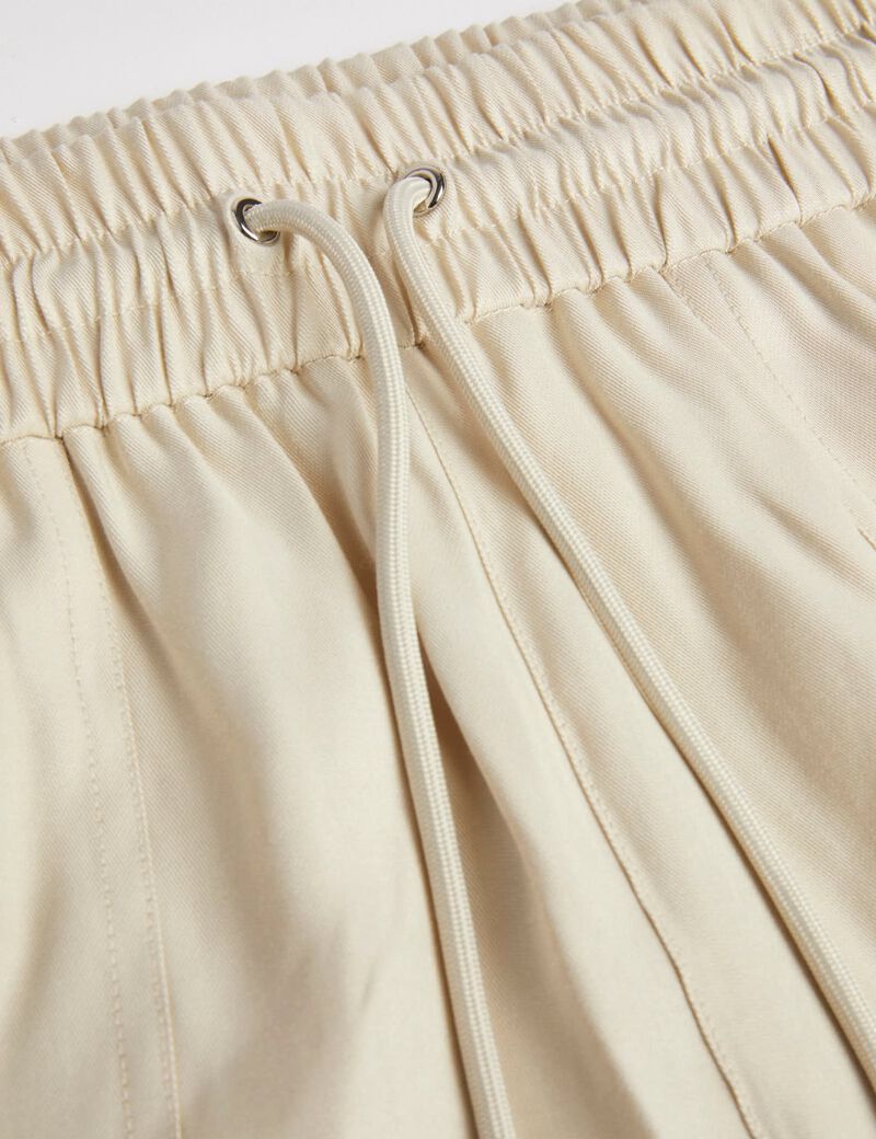 Satin Cargo Pant