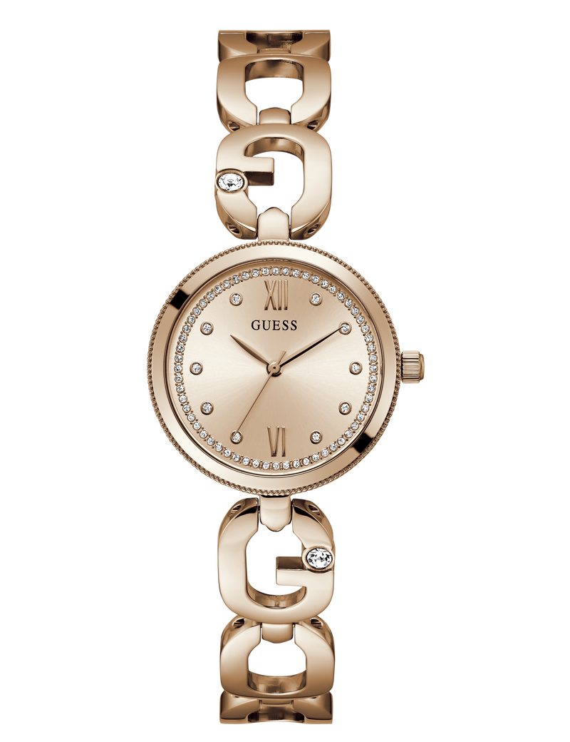 Ladies Rose Gold Tone Analog Watch