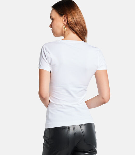 Rhinestones logo T-shirt