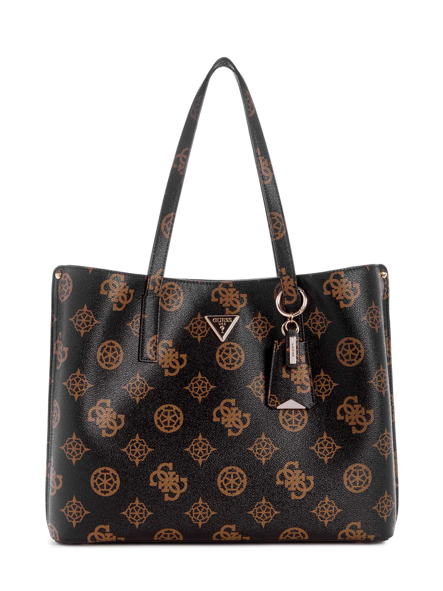 Guess MERIDIAN GIRLFRIEND TOTE - Bolso de mano - black/negro - Zalando.es