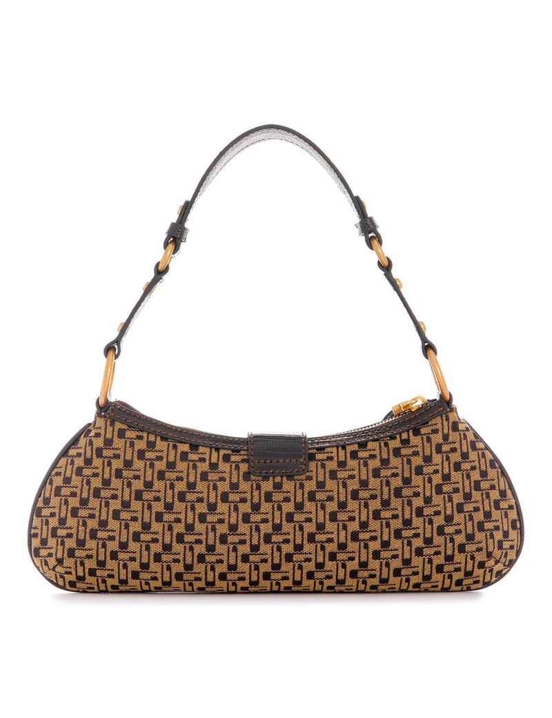 Belle Vintage Tp Zip Shldr Bag