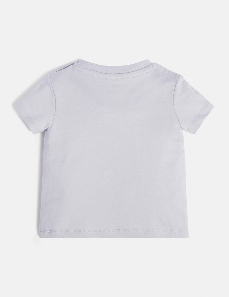 Front logo print t-shirt