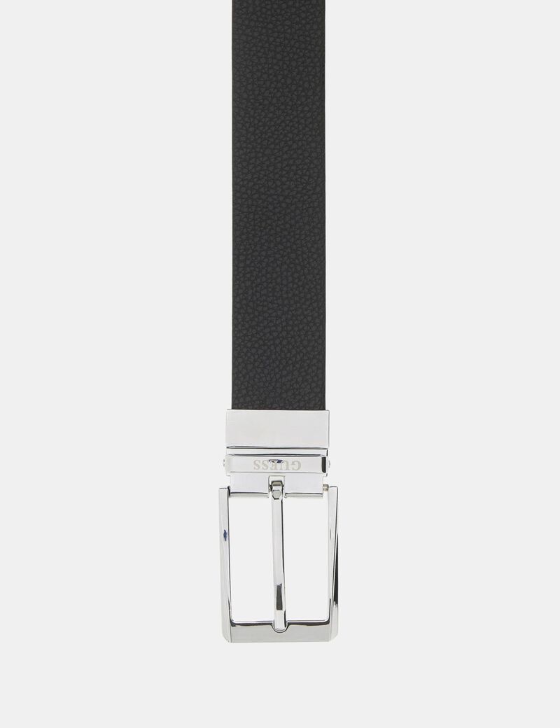 guess genuine leather belt