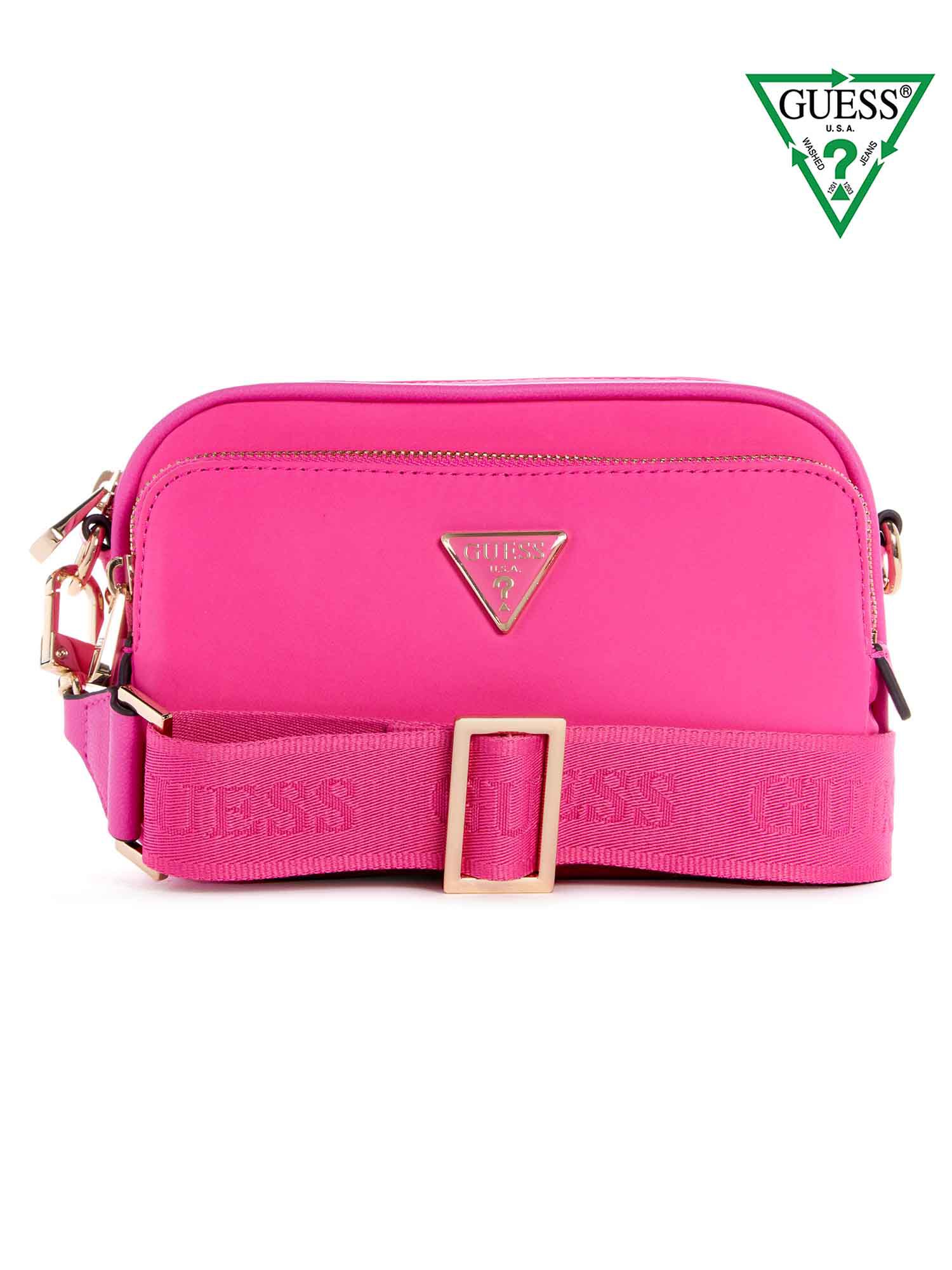 Shop GUESS Online Gemma saffiano mini crossbody