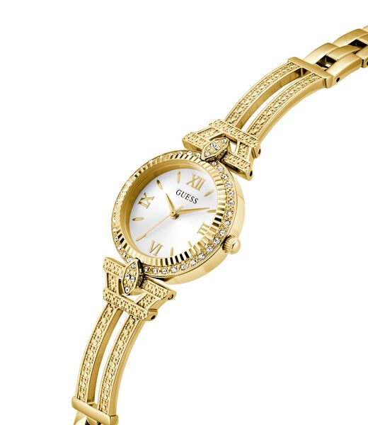 Ladies Gold Tone Analog Watch