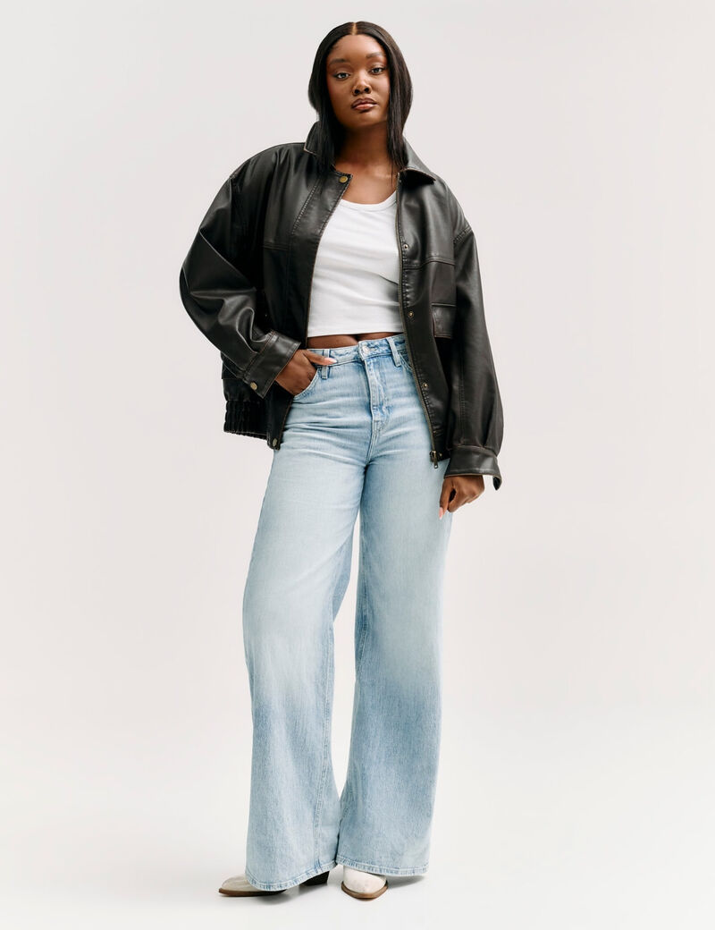 Bellflower wide-leg jeans