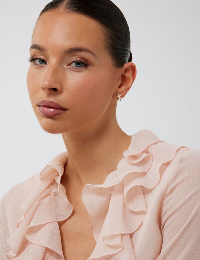 guess wild flower earrings