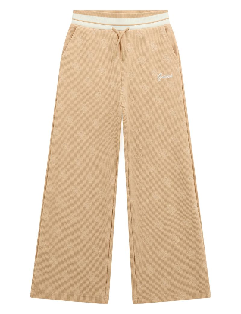 Jacquard palazzo pants