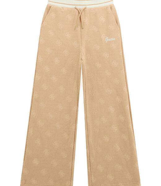 Jacquard palazzo pants