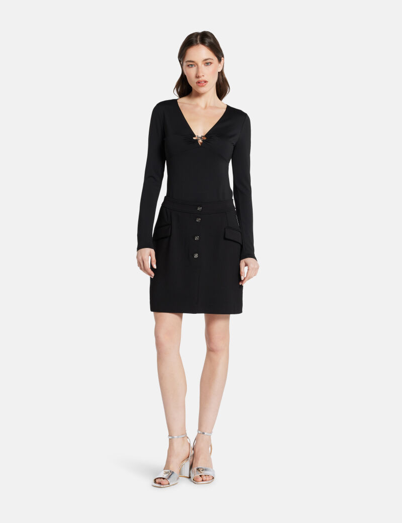 Lena Flap Pocket Mini Skirt