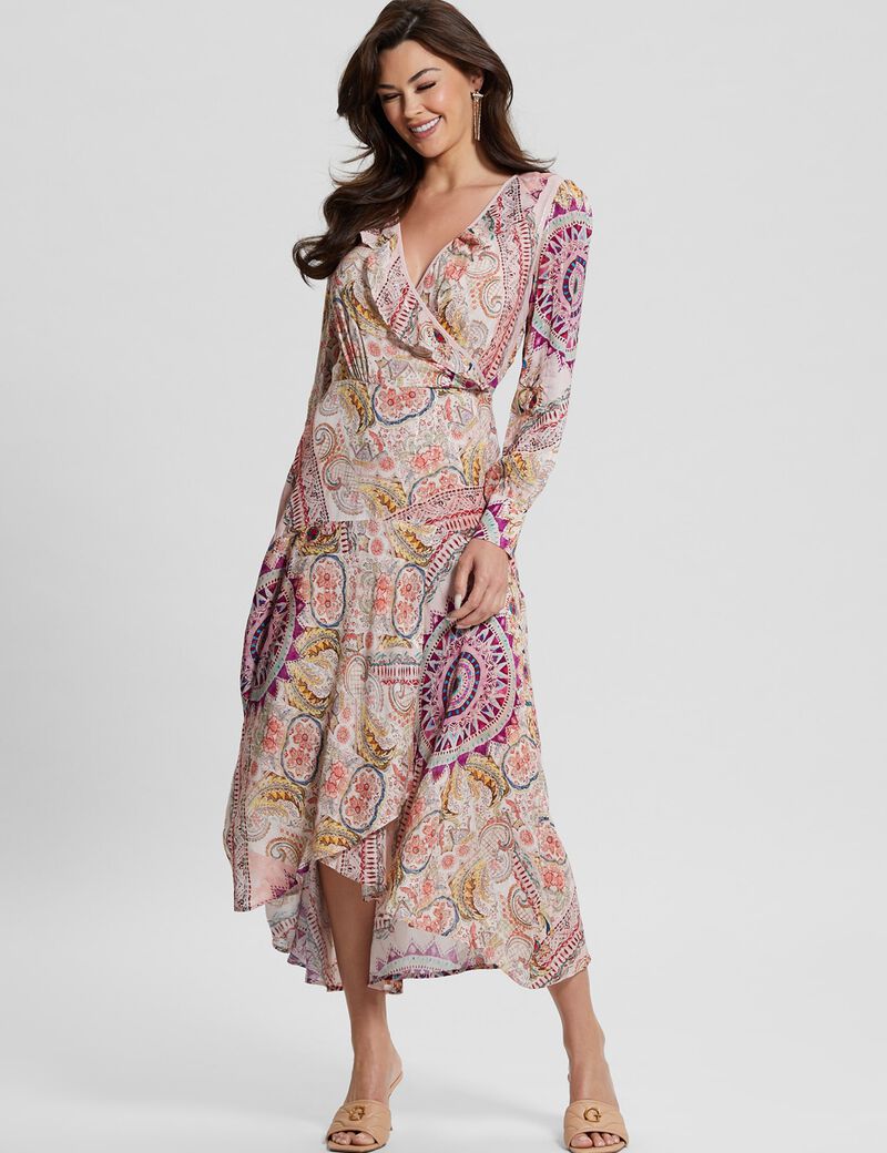 All Over Print Long Dress