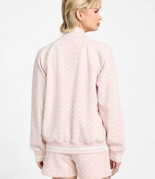 Full zip scuba sweatshirt