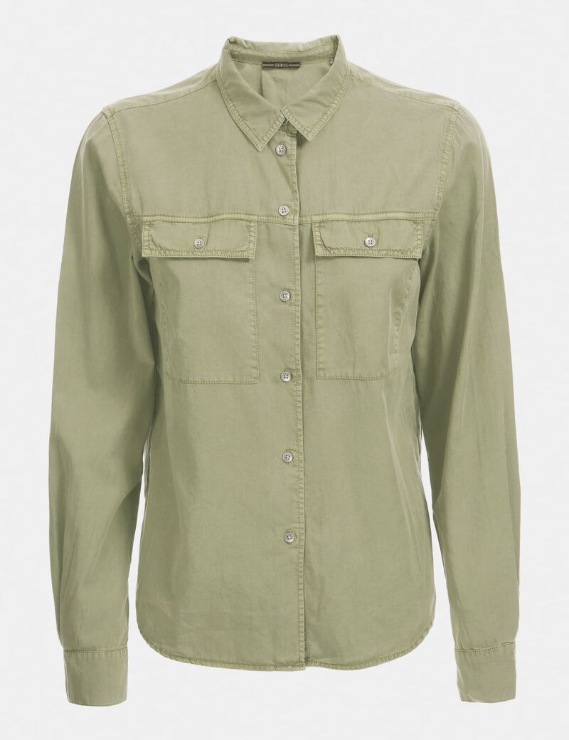 Long Sleeve Woven Shirt