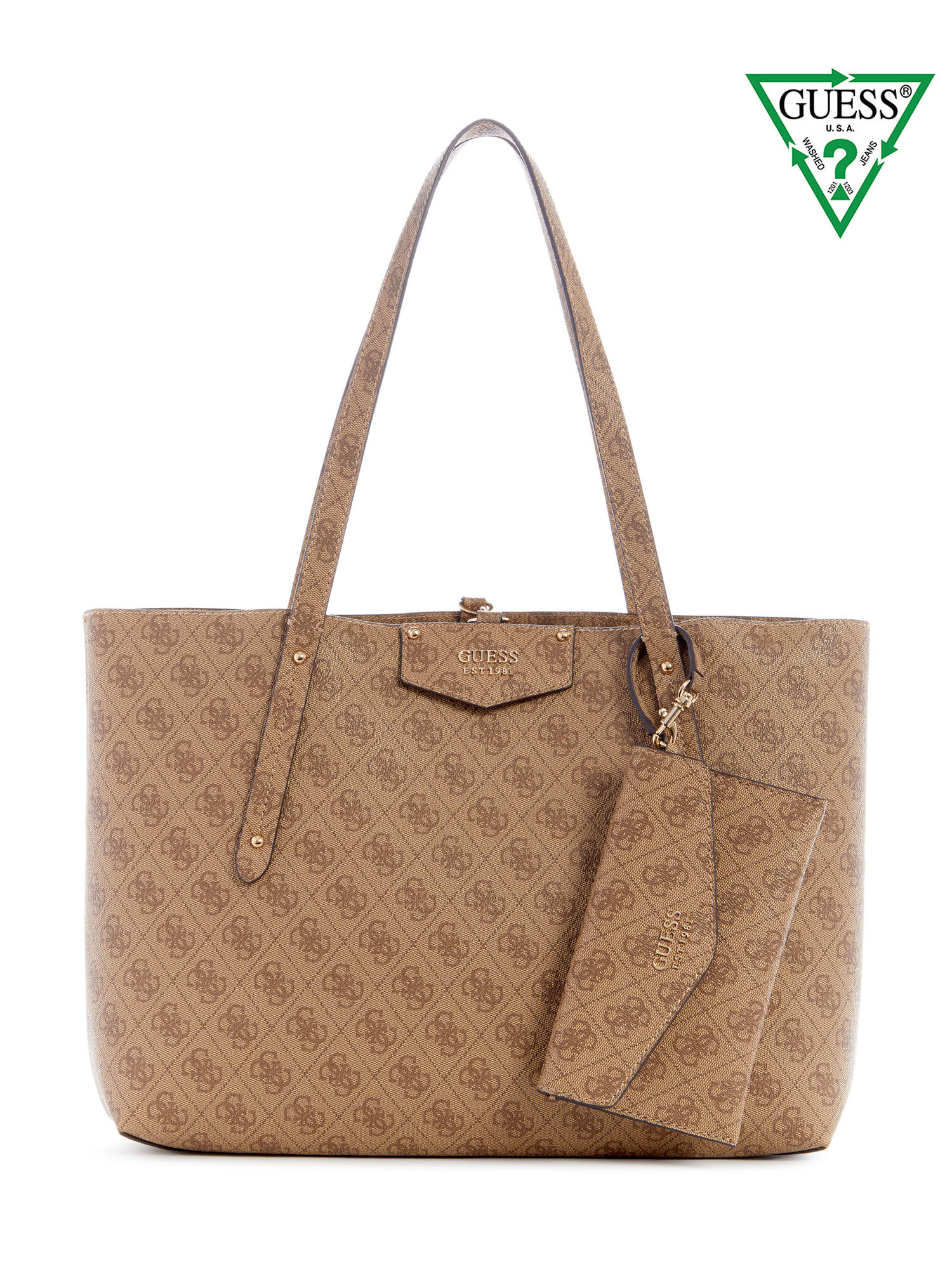 Shopper bag guess clearance