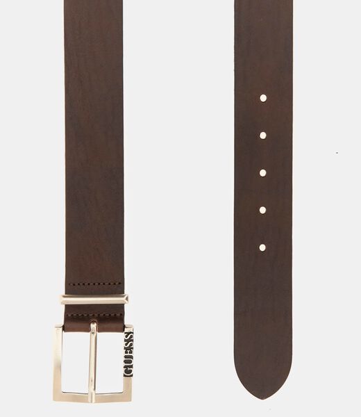 Leather belt