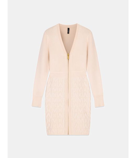 guess marciano full zip mini dress