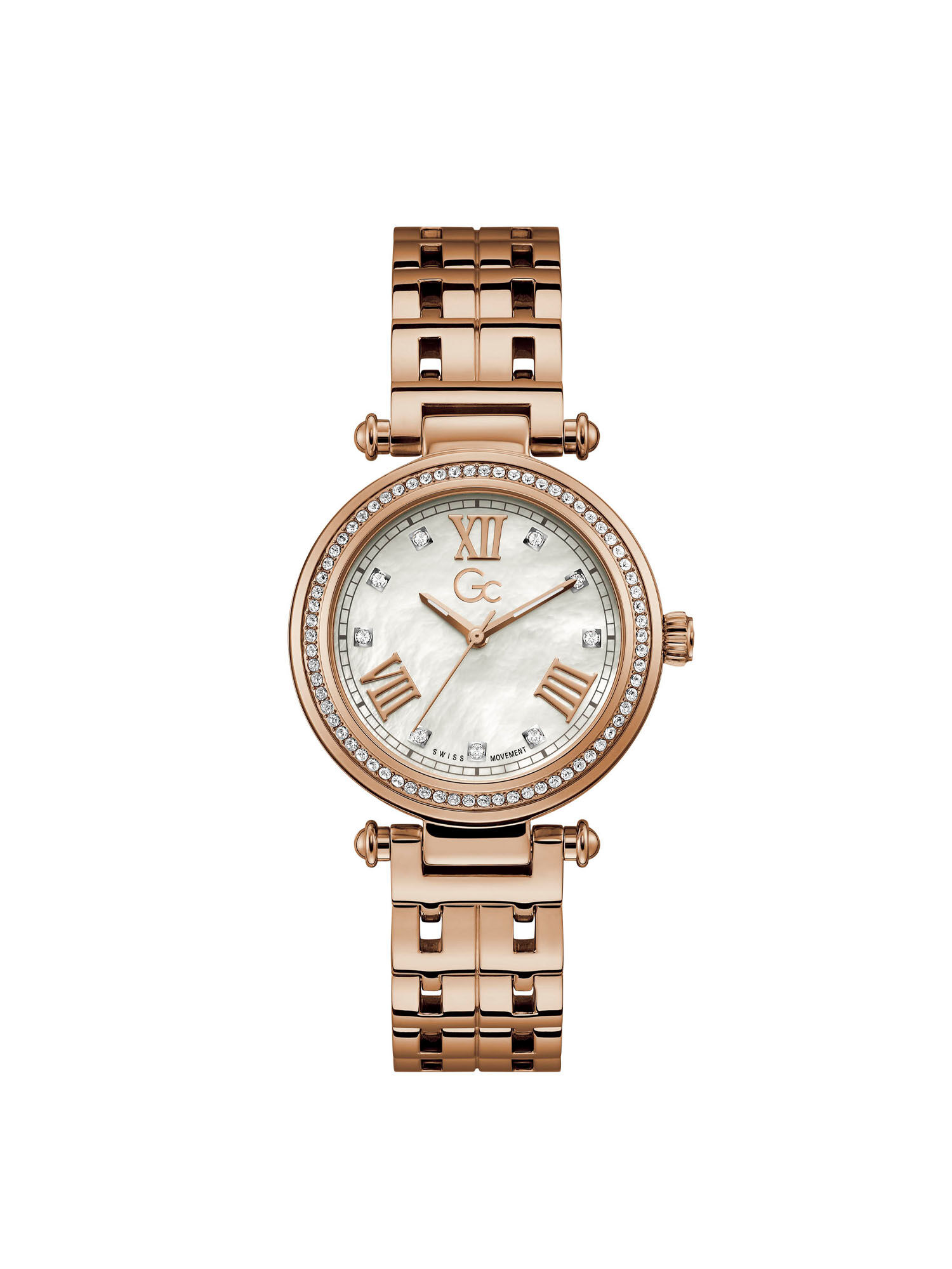 Gc rose online gold watch
