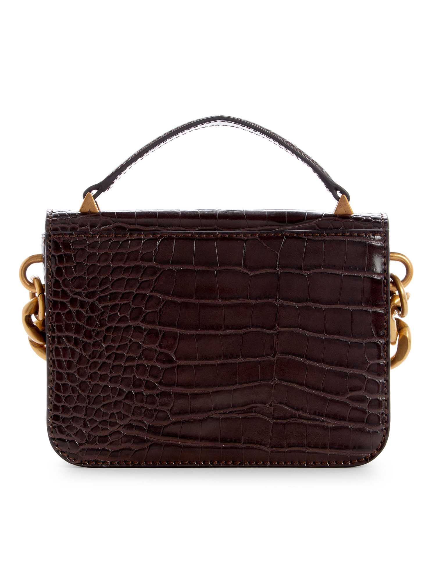Shop GUESS Online Retour Mini Top Handle Flap