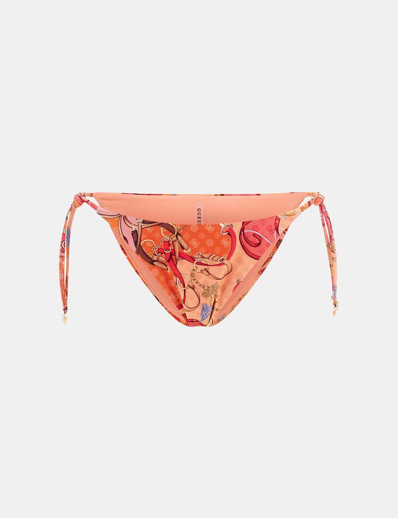 Printed bikini bottoms