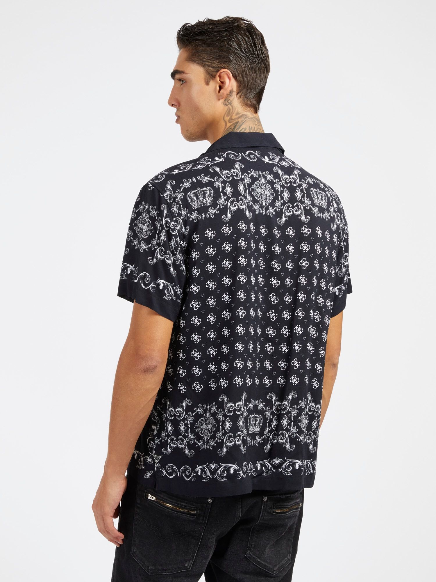 Guess printed shirts store