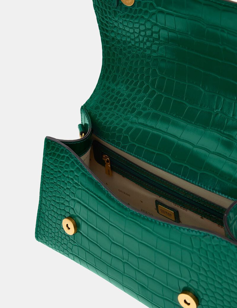 Sestri croc print handbag